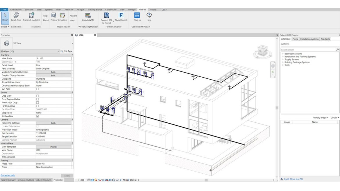 Termékstruktúra az Autodesk® Revit® Catalogue moduljában