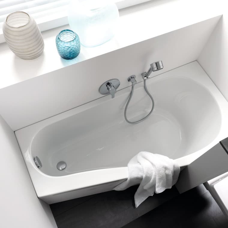 Geberit Renova Compact space-saving bathtub Geberit Renova Compact space-saving bathtub