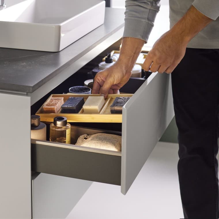 Geberit ONE alsó szekrény moduláris fiókbetét készlettel Geberit ONE alsó szekrény moduláris fiókbetét készlettel