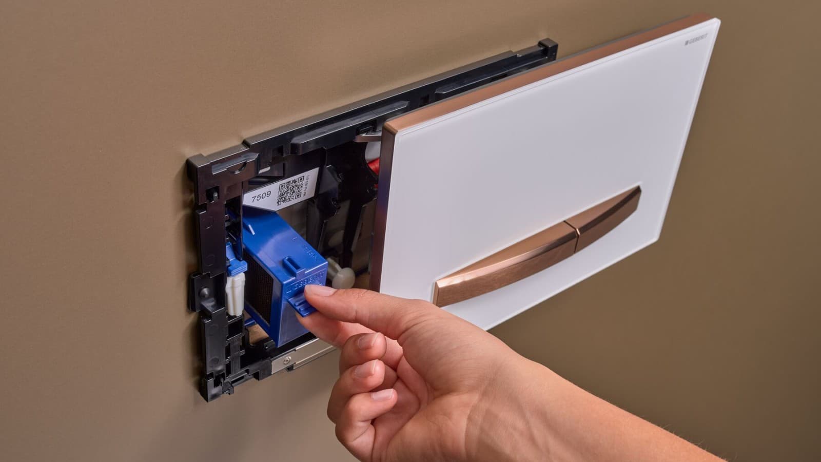 Geberit Sigma50 működtetőlap Geberit DuoFresh modullal Geberit Sigma50 működtetőlap Geberit DuoFresh modullal