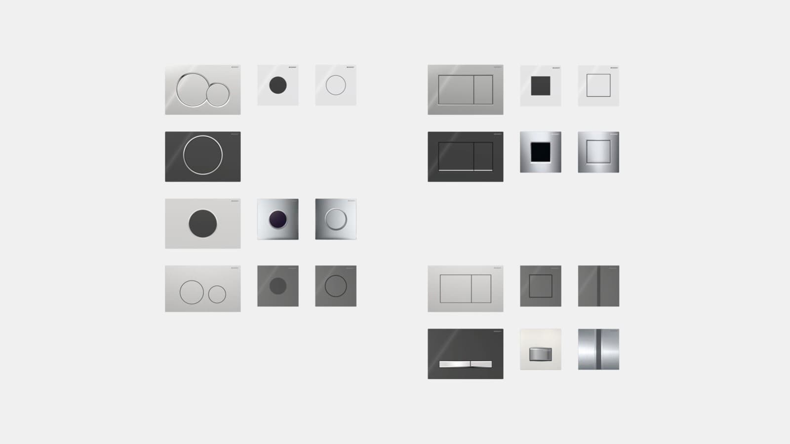 Geberit vizeldevezérlések Geberit vizeldevezérlések