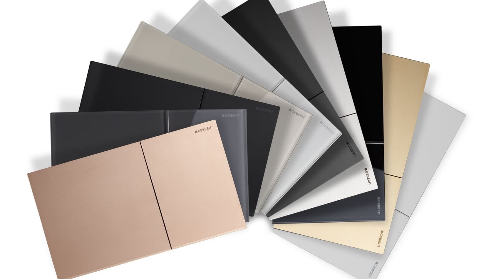 A Geberit Sigma70 nyomólaphoz rendelkezésre álló felületek köre A Geberit Sigma70 nyomólaphoz rendelkezésre álló felületek köre