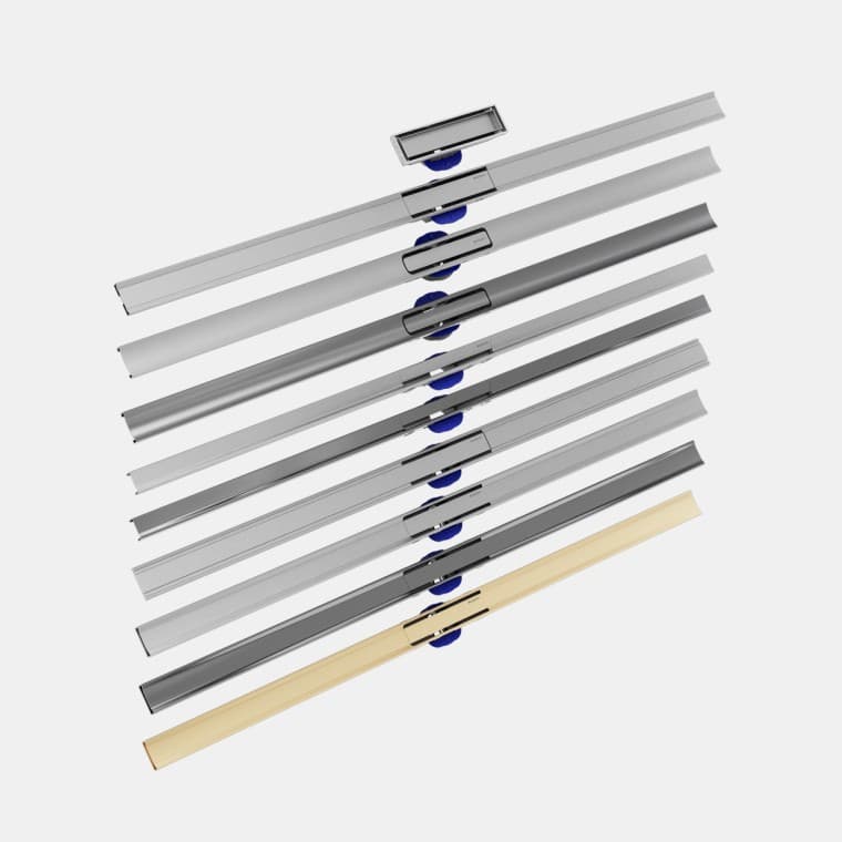 Áttekintés a Geberit CleanLine zuhanyfolyókákról. Áttekintés a Geberit CleanLine zuhanyfolyókákról.