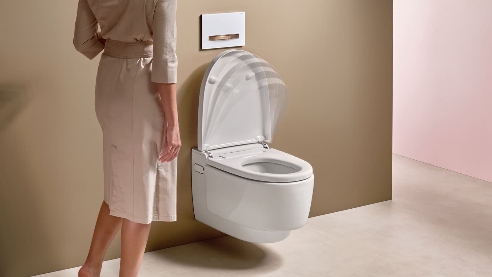 Geberit AquaClean Mera érintésmentes WC-fedél automatikával Geberit AquaClean Mera érintésmentes WC-fedél automatikával