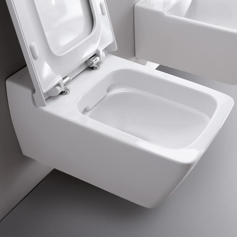 Geberit Xeno² WC-kerámia felhajtott WC-fedéllel Geberit Xeno² WC-kerámia felhajtott WC-fedéllel