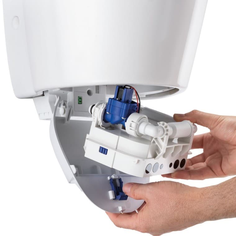 Geberit piszoár vezérlőegység dokkolóállomáson Geberit piszoár vezérlőegység dokkolóállomáson