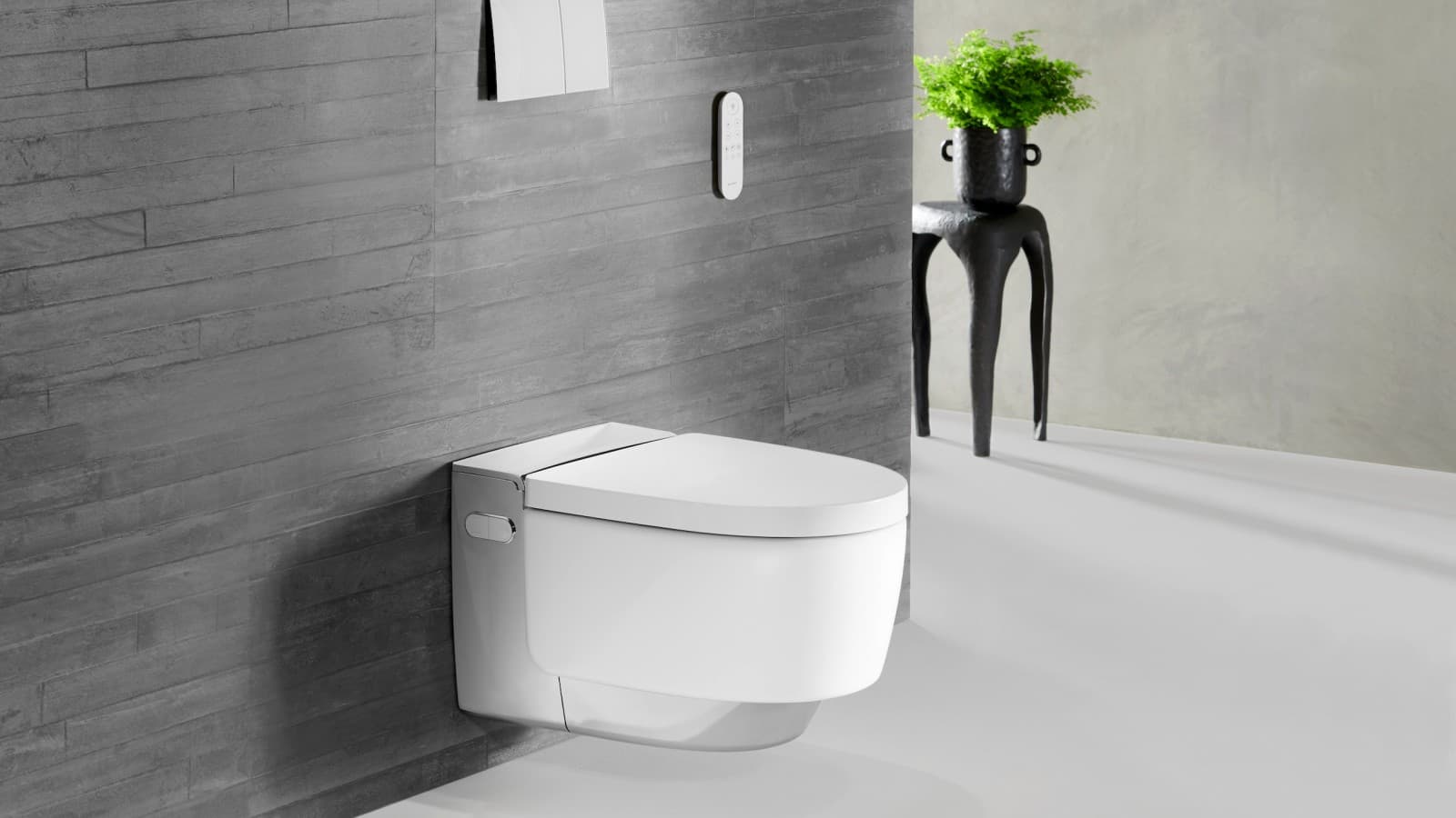 Geberit AquaClean Mera Comfort fűthető WC-ülőkével Geberit AquaClean Mera Comfort fűthető WC-ülőkével