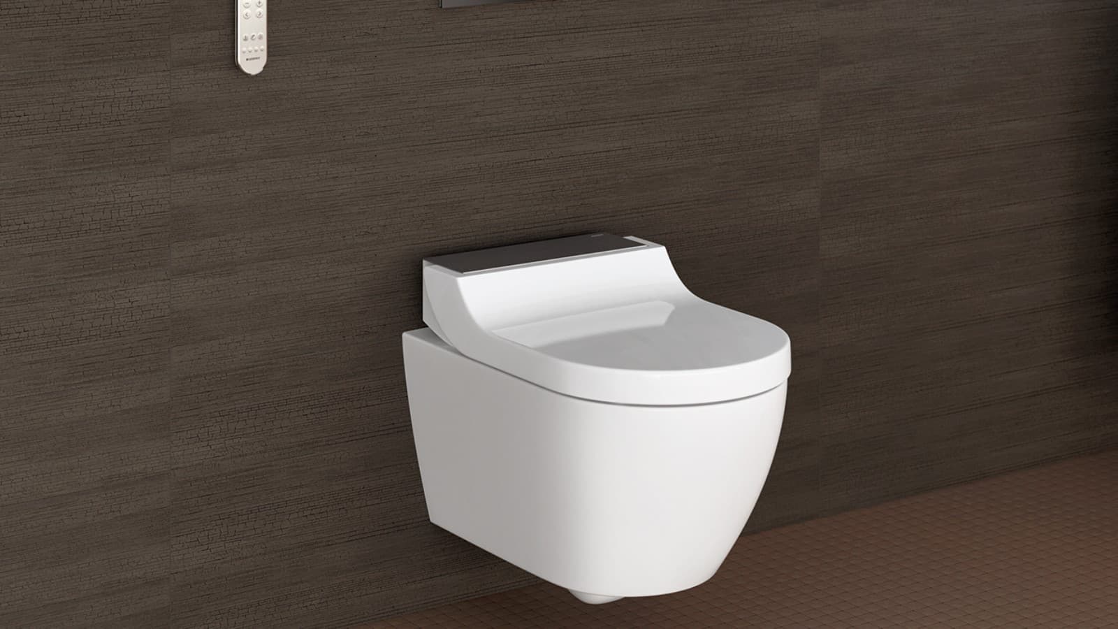 Geberit AquaClean Tuma Comfort higiéniai berendezés fűthető WC-ülőkével Geberit AquaClean Tuma Comfort higiéniai berendezés fűthető WC-ülőkével