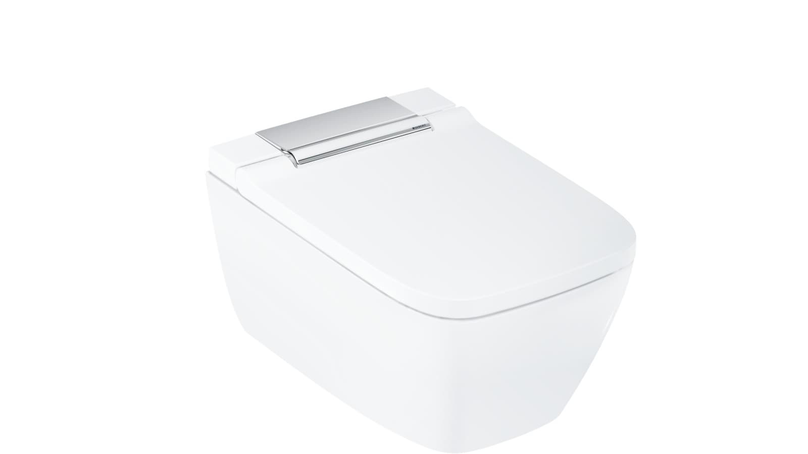 AquaClean Sela négyzet fényes króm design borítással AquaClean Sela négyzet fényes króm design borítással