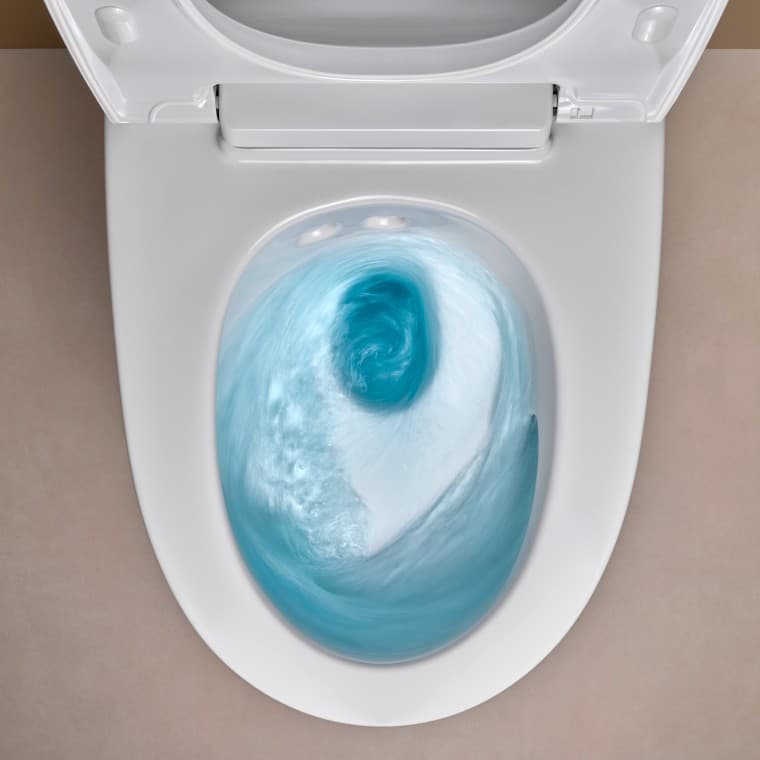 Geberit AquaClean Mera TurboFlush öblítési technológia Geberit AquaClean Mera TurboFlush öblítési technológia