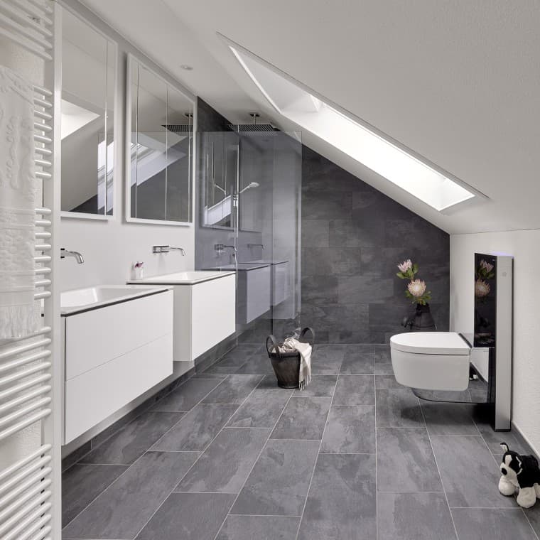 Tetőtér a felújítás után Tetőtér a felújítás után