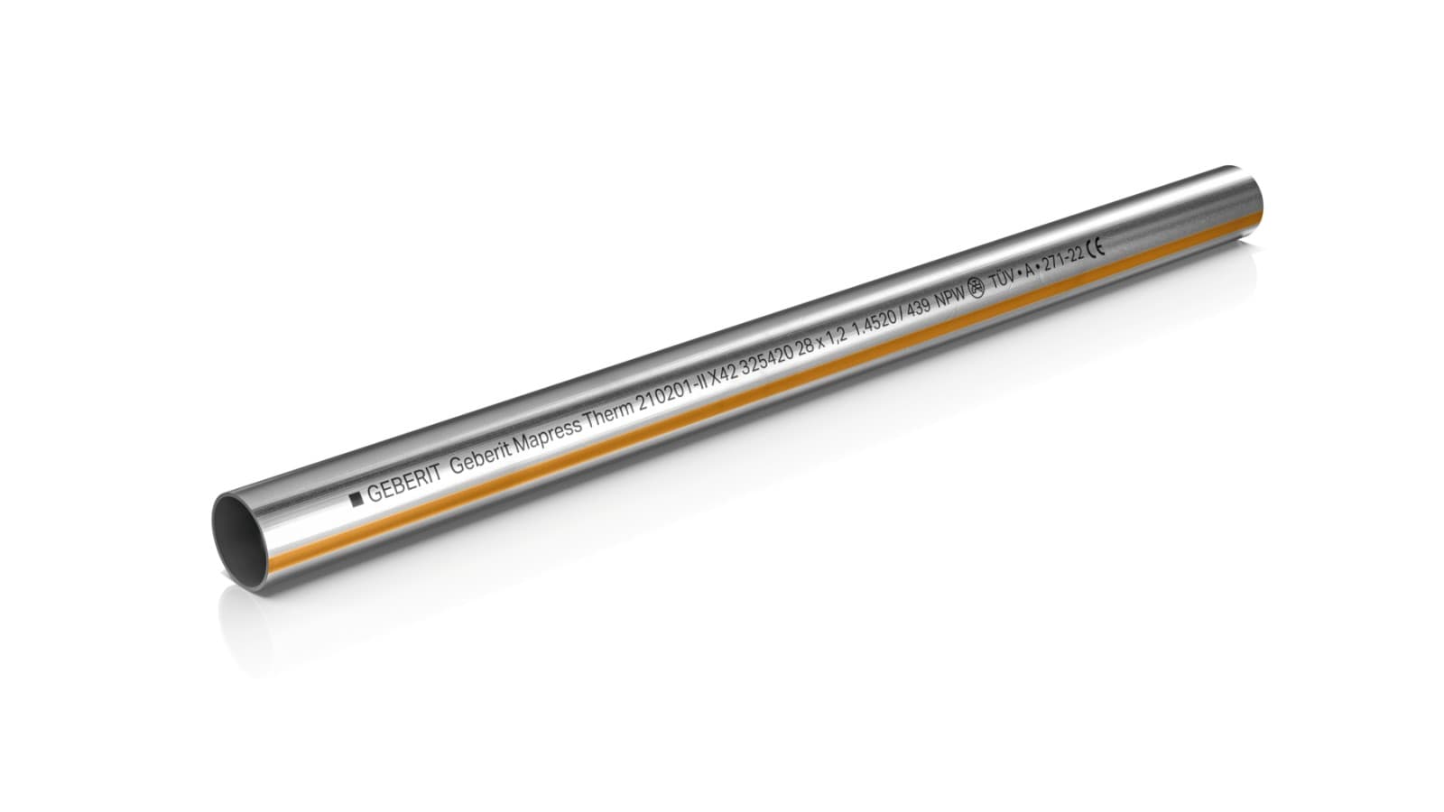 Geberit Mapress Therm rendszer csövek Geberit Mapress Therm rendszer csövek