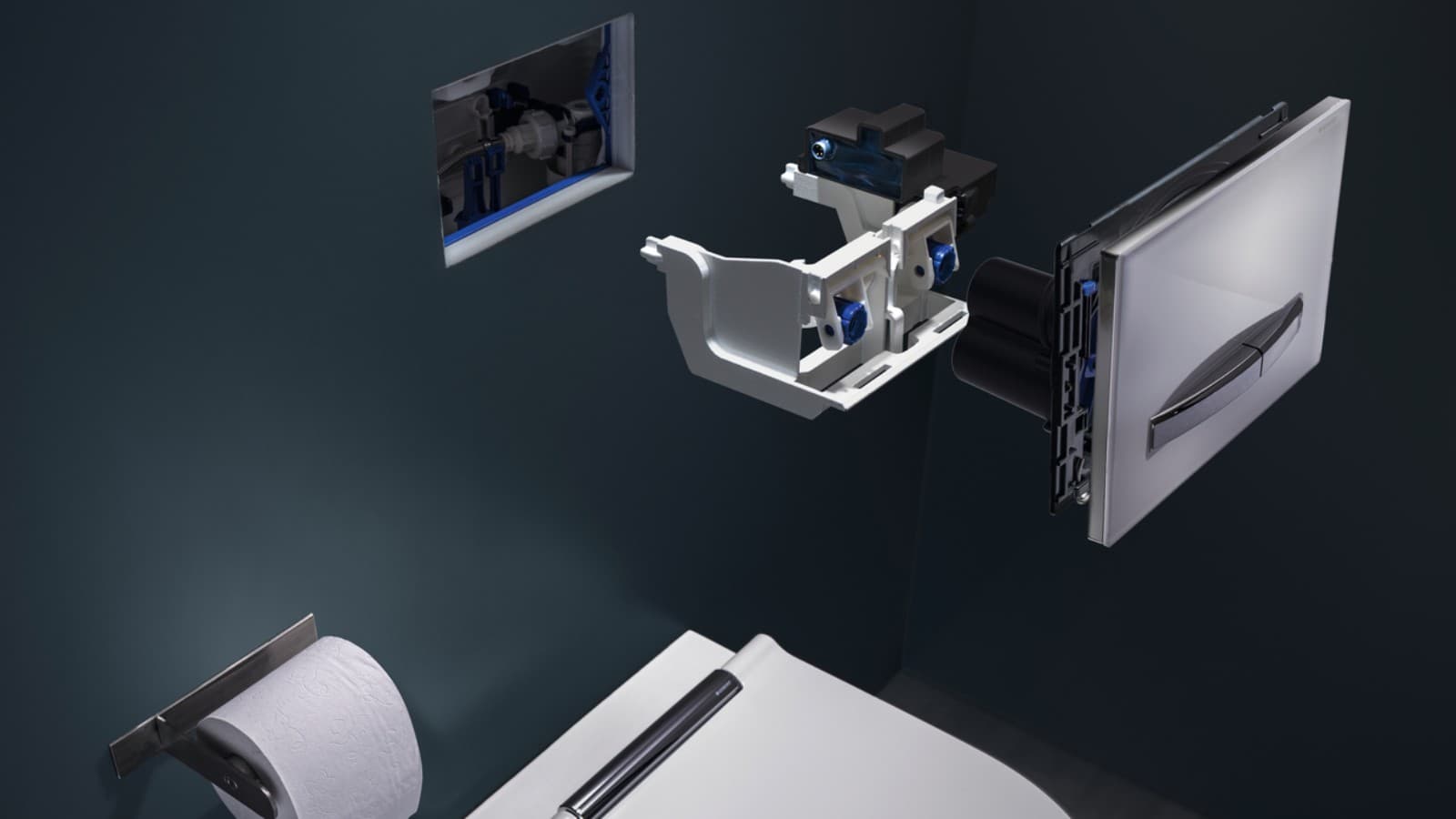 Geberit HS05 higiéniai öblítőberendezés (© Geberit) Geberit HS05 higiéniai öblítőberendezés (© Geberit)