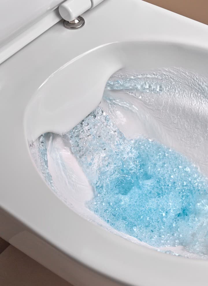 Öblítőperem nélküli WC Öblítőperem nélküli WC